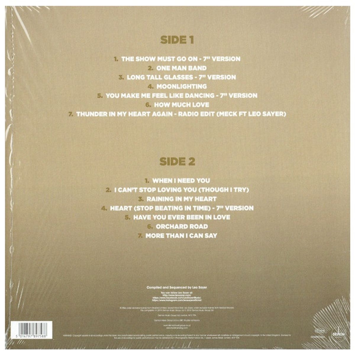 GENERICO - LEO SAYER - THE GOLD COLLECTION (GOLD VINYL) / VINILO