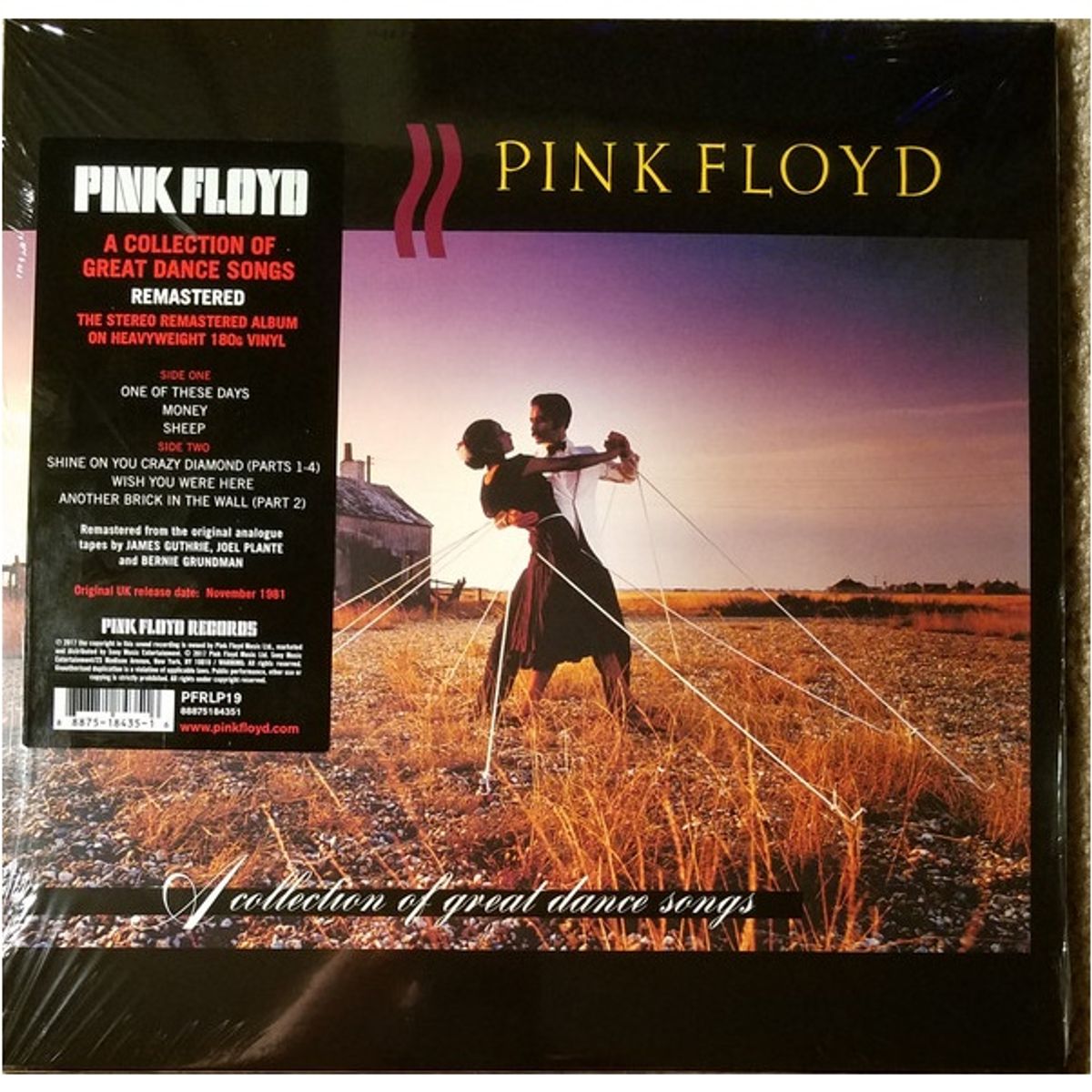GENERICO - PINK FLOYD - A COLLECTION OF GREAT DANCE SONGS / VINILO