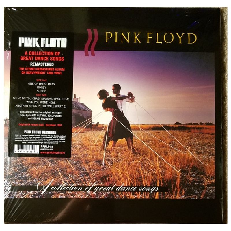 GENERICO - PINK FLOYD - A COLLECTION OF GREAT DANCE SONGS  VINILO