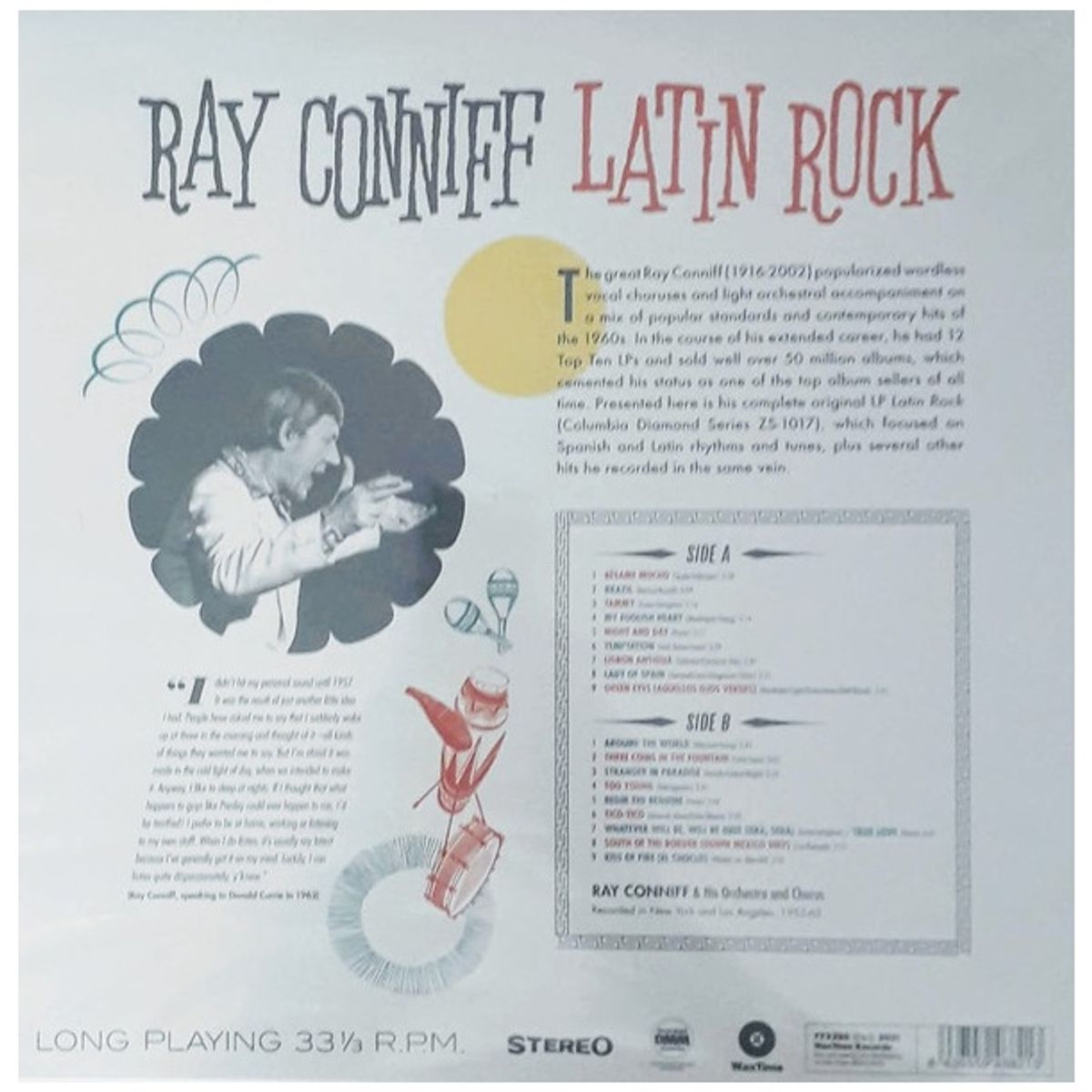GENERICO - RAY CONNIFF - LATIN ROCK / VINILO