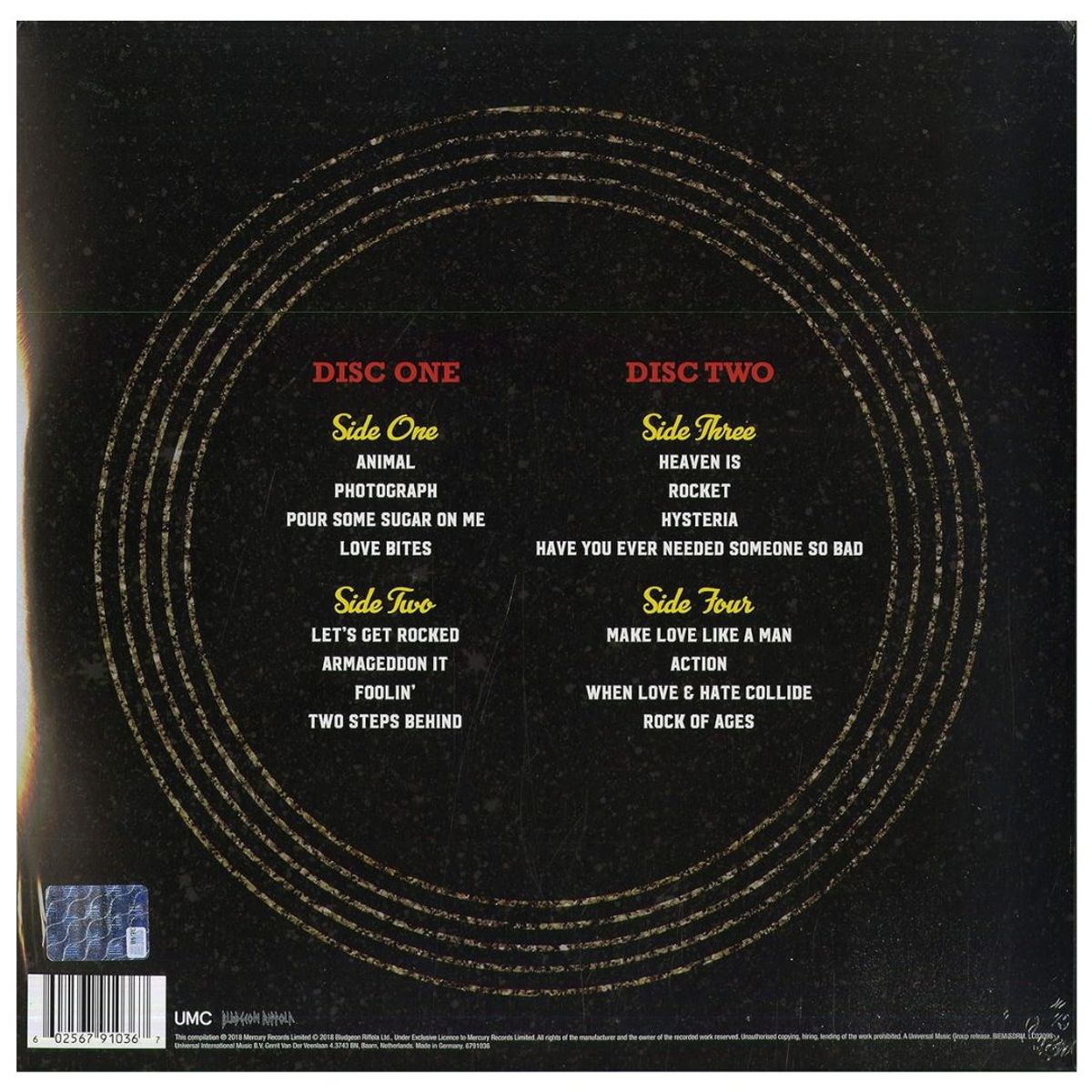 GENERICO - DEF LEPPARD - THE STORY SO FAR: THE BEST OF DEF LEPPARD (2LP) / VINILO