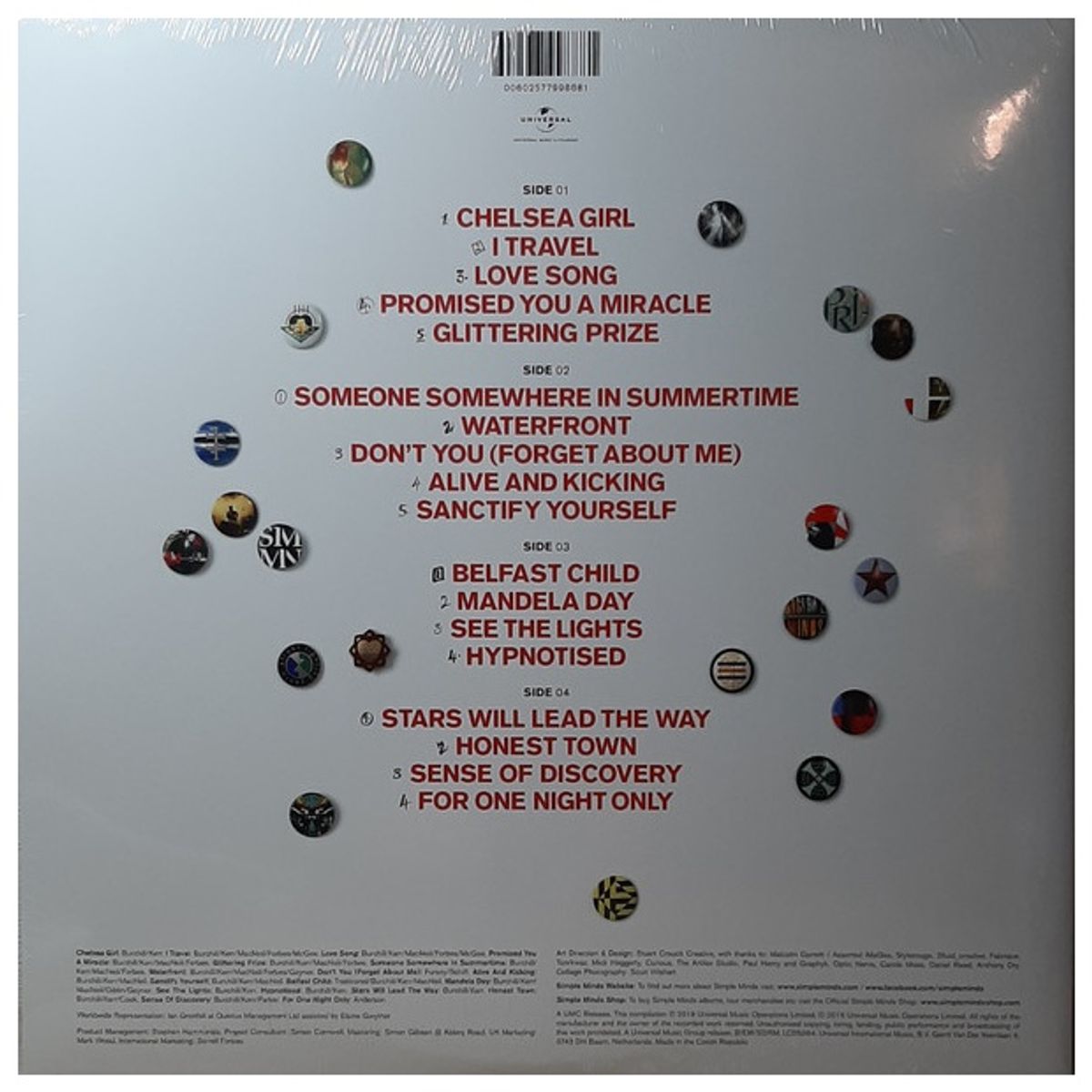 GENERICO - SIMPLE MINDS - 40: THE BEST OF SIMPLE MINDS (2LP) / VINILO