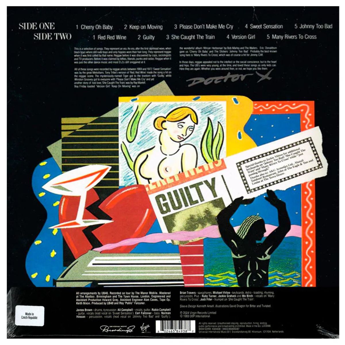 GENERICO - UB40 - LABOUR OF LOVE (BLUE VINYL) / VINILO