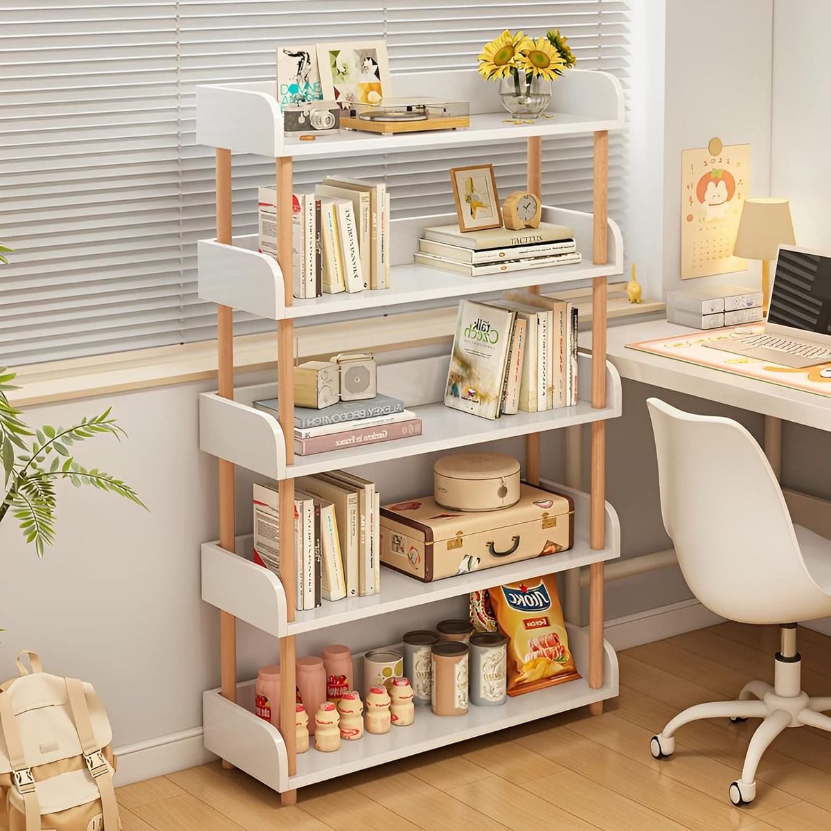 ANYHOGAR - Librería Multifuncional De Interior Anyhogar