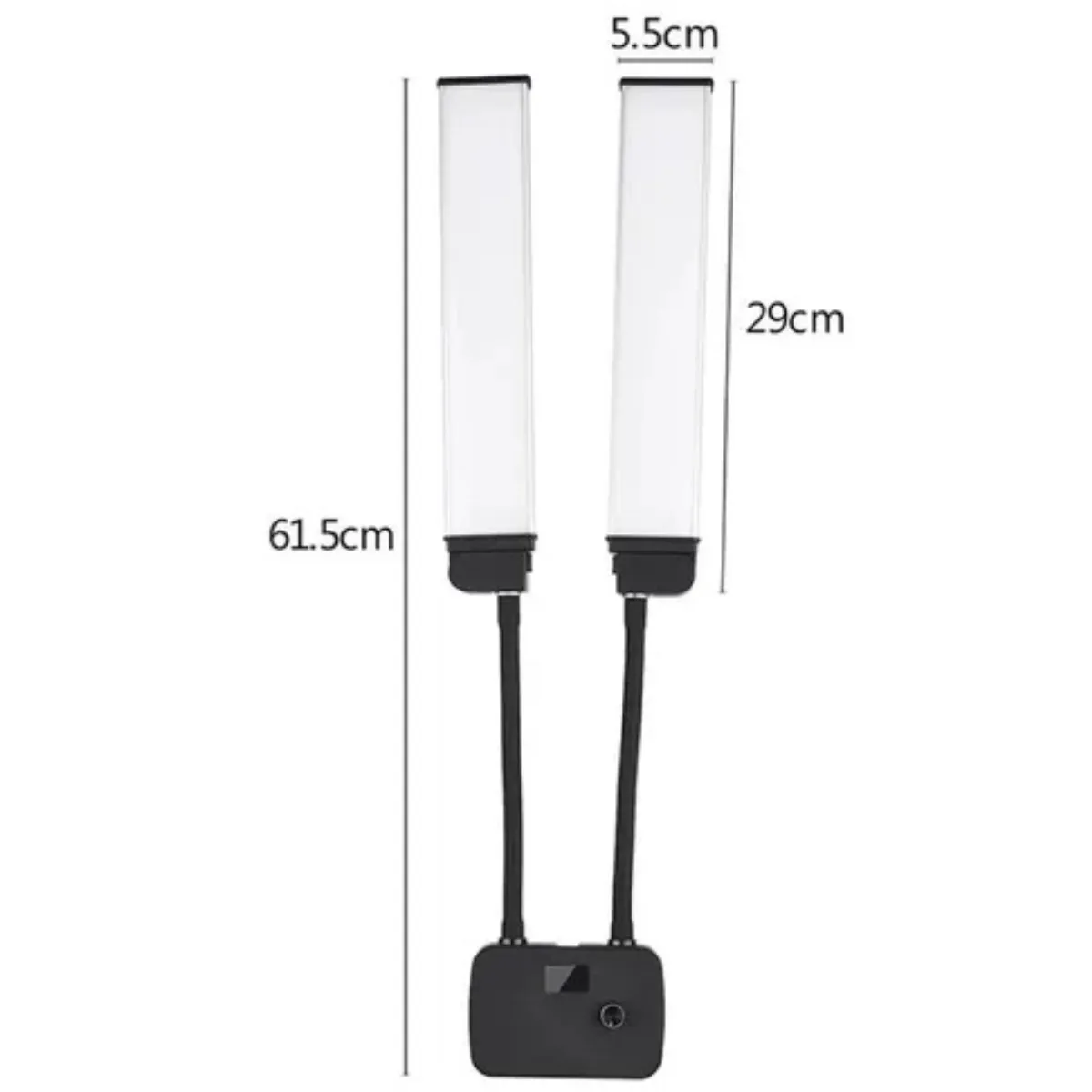 Faro de Luz Doble LED + Trípode, marca GENERICO - Foto 2