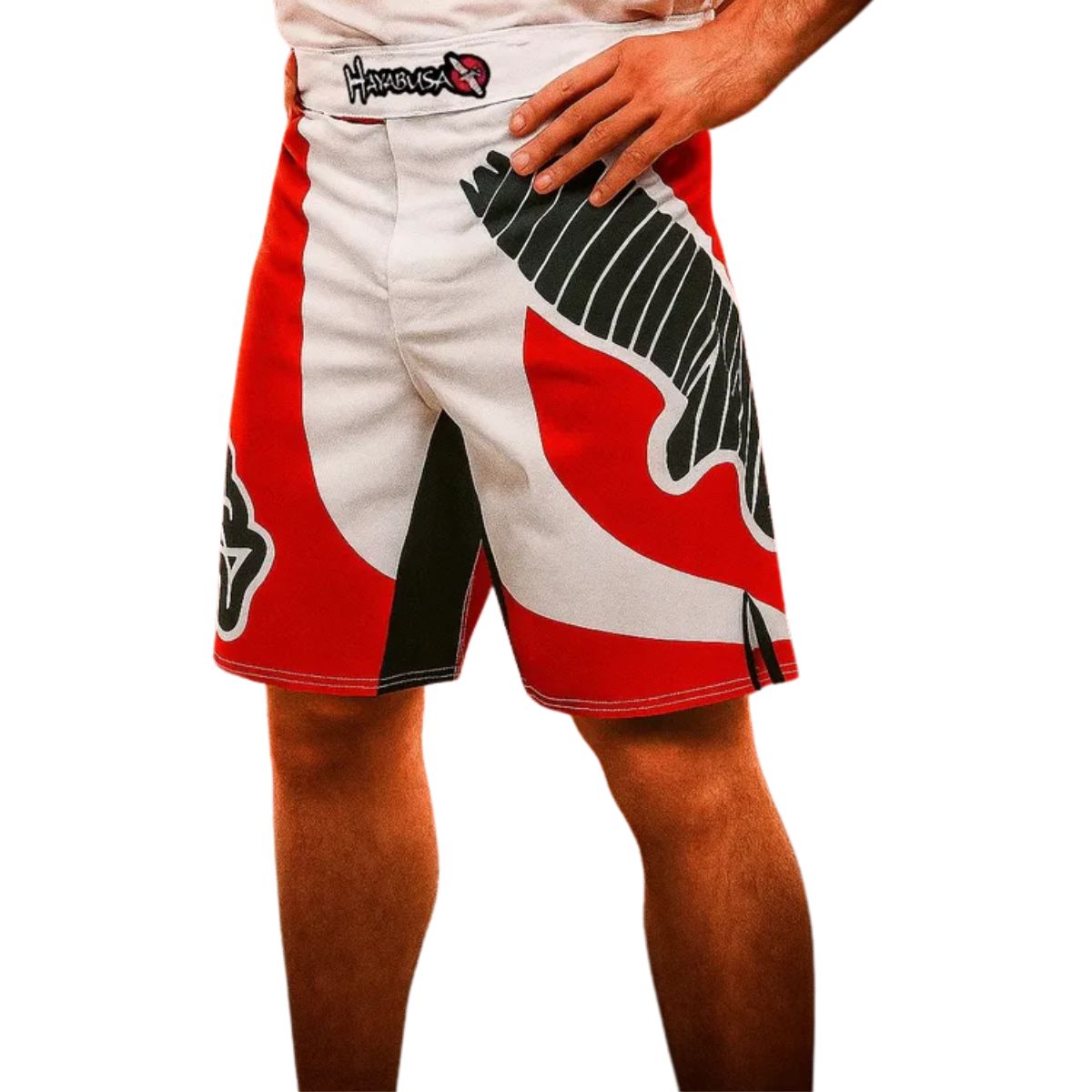 GENERICO - Short Hayabusa CHIKARA Fight Shorts UNISEX ROJO L