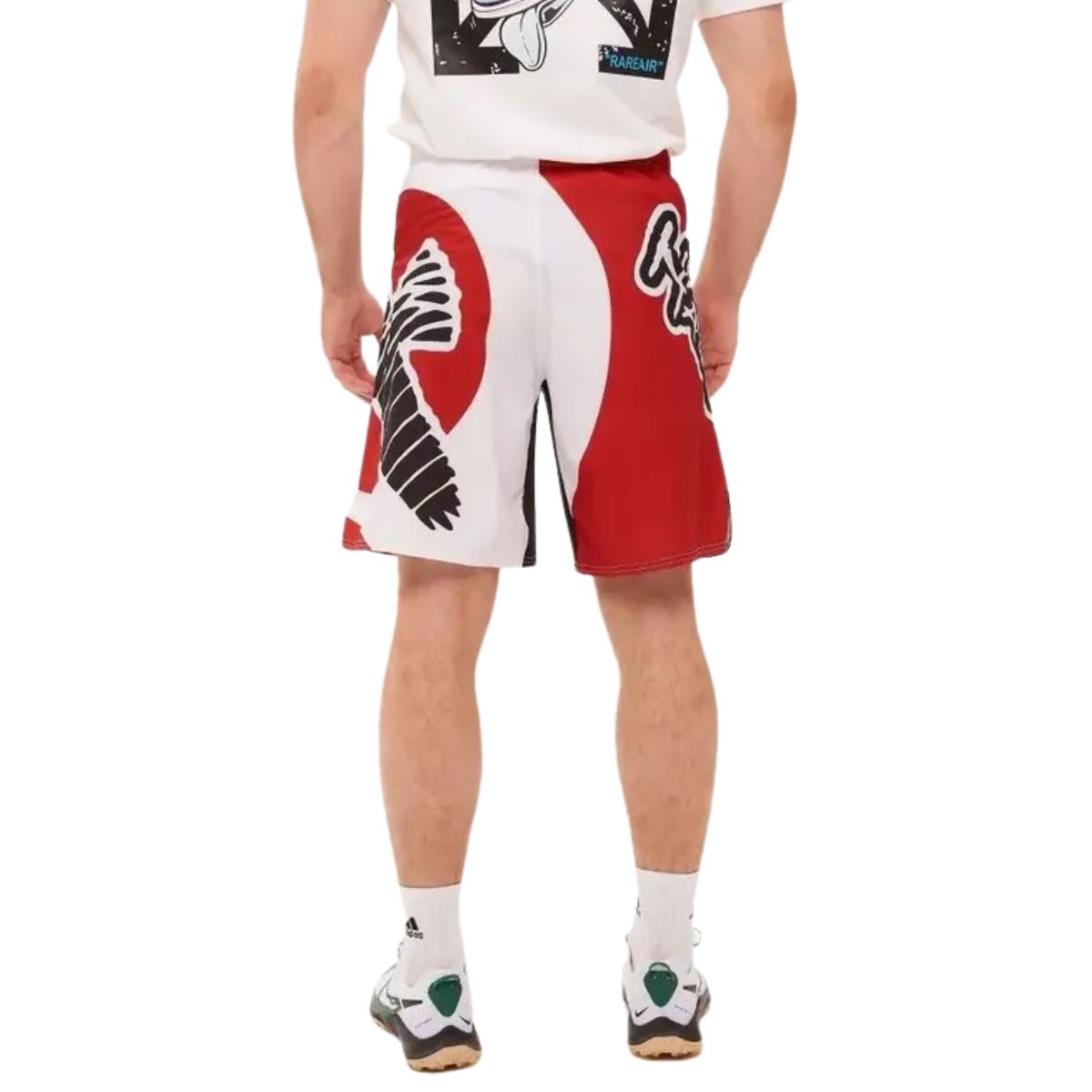 GENERICO - Short Hayabusa CHIKARA Fight Shorts UNISEX ROJO L