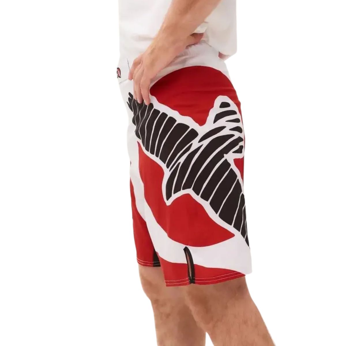 GENERICO - Short Hayabusa CHIKARA Fight Shorts UNISEX ROJO M
