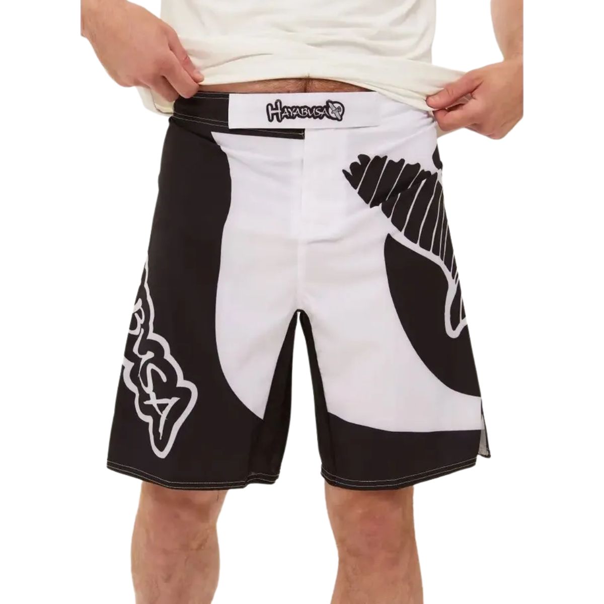 GENERICO - Short Hayabusa CHIKARA Fight Shorts UNISEX NEGRO M