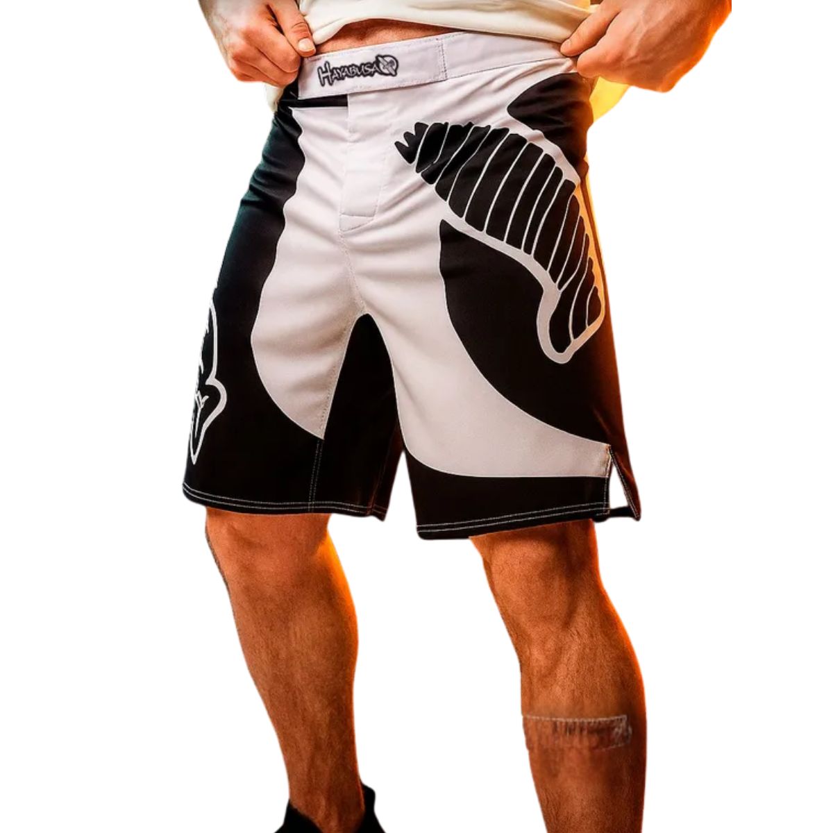 GENERICO - Short Hayabusa CHIKARA Fight Shorts UNISEX NEGRO M