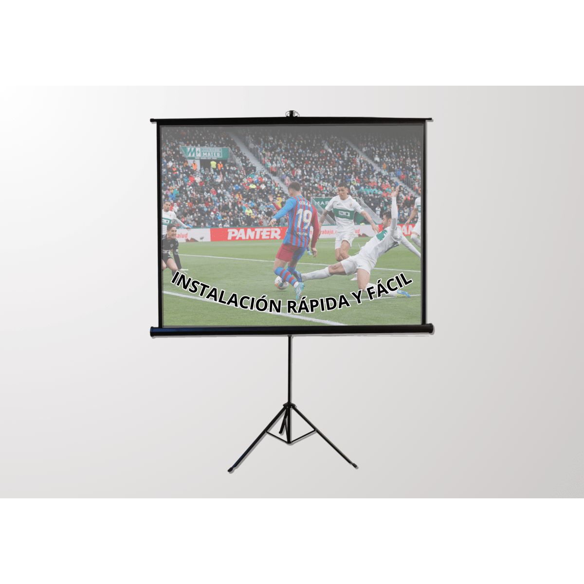 MALIK - TELON CON TRIPODE 2.43X1.83  COPA AMERICA para OPTOMA 4K400STx