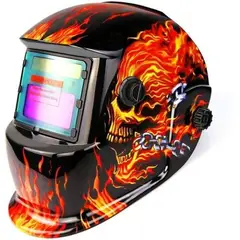 QUICK - Mascara Soldar Fotosensibe Con Panel Solar Casco Diseños