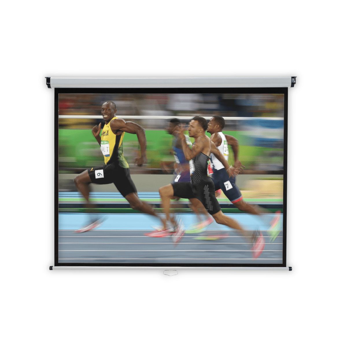 MALIK - Telon Mural 2.40mx2.40m 1:1 135 pulg. para V/sonic PX706HD