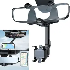 MOVI - Soporte para Celular en Espejo Retrovisor Conducción Segura