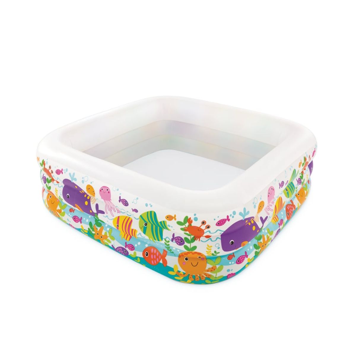 INTEX - Piscina Inflable INTEX Sea Aquarium 159 x 159 x 50 cm, 340L