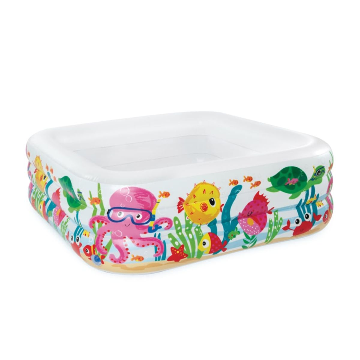 INTEX - Piscina Inflable INTEX Sea Aquarium 159 x 159 x 50 cm, 340L