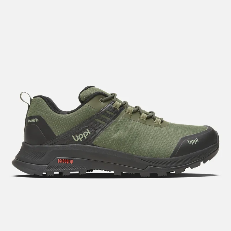 LIPPI - Zapatilla Hombre Vulcano Iron Stone B-dry Verde Musgo Lippi