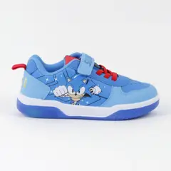 SONIC - Zapatillas con luces Niño Azul Volando