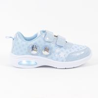 Zapatillas con luces Niña Celeste Estrellas