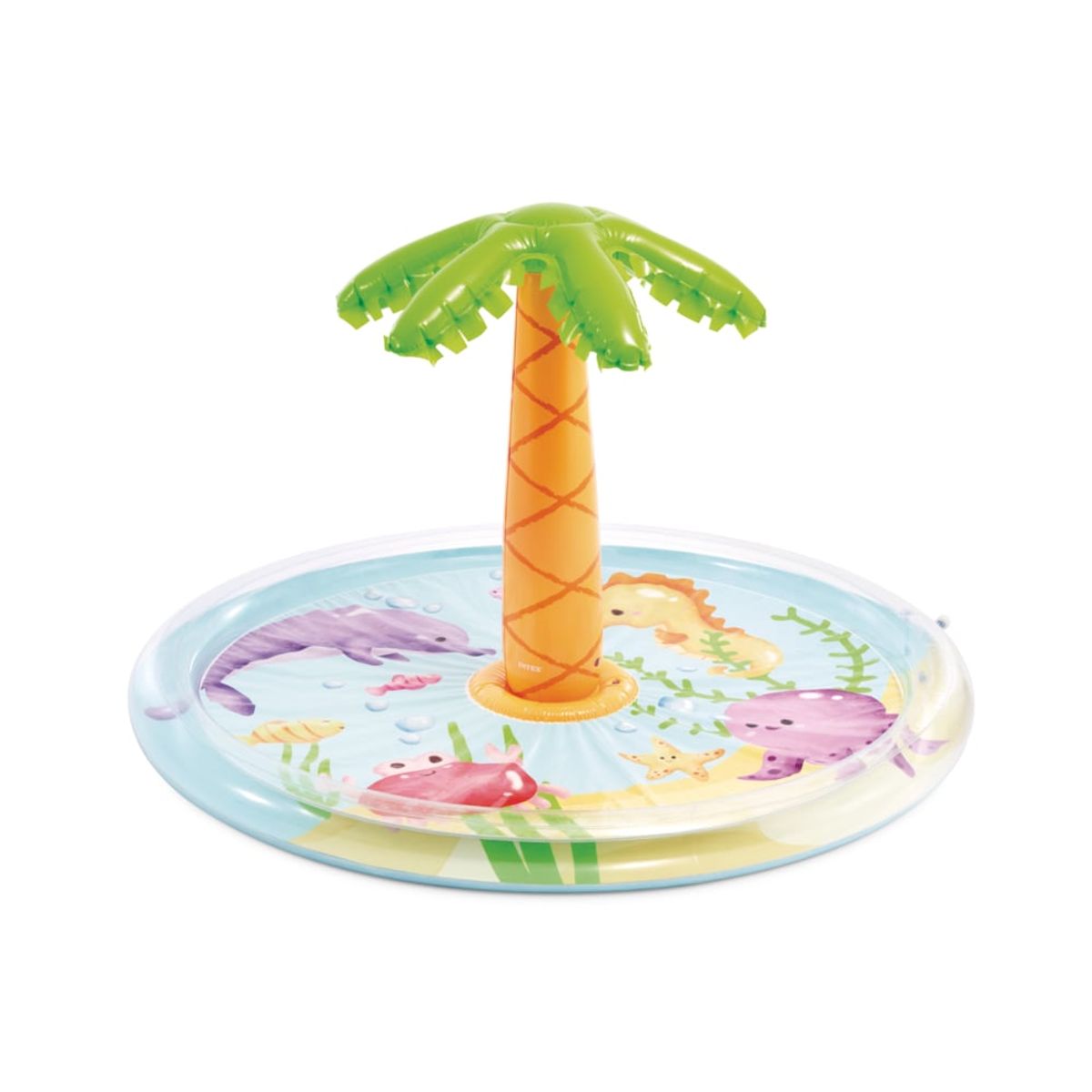 INTEX - Piscina Infantil Inflable INTEX Spray Palmera con Rociador de Agua