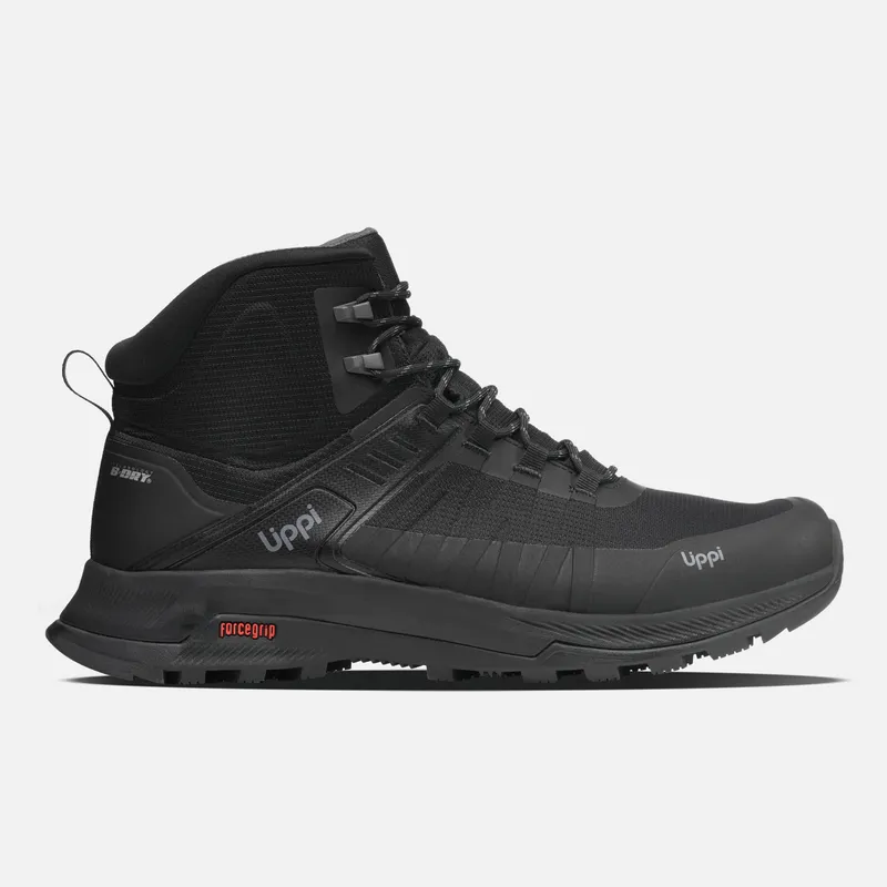 LIPPI - Zapatilla Hombre Vulcano Iron Stone Mid B-dry Negro Lippi