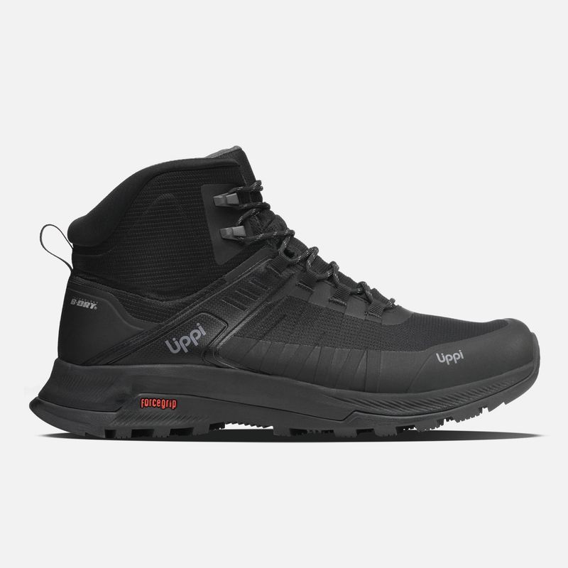 LIPPI - Zapatilla Hombre Vulcano Iron Stone Mid B-dry Negro Lippi