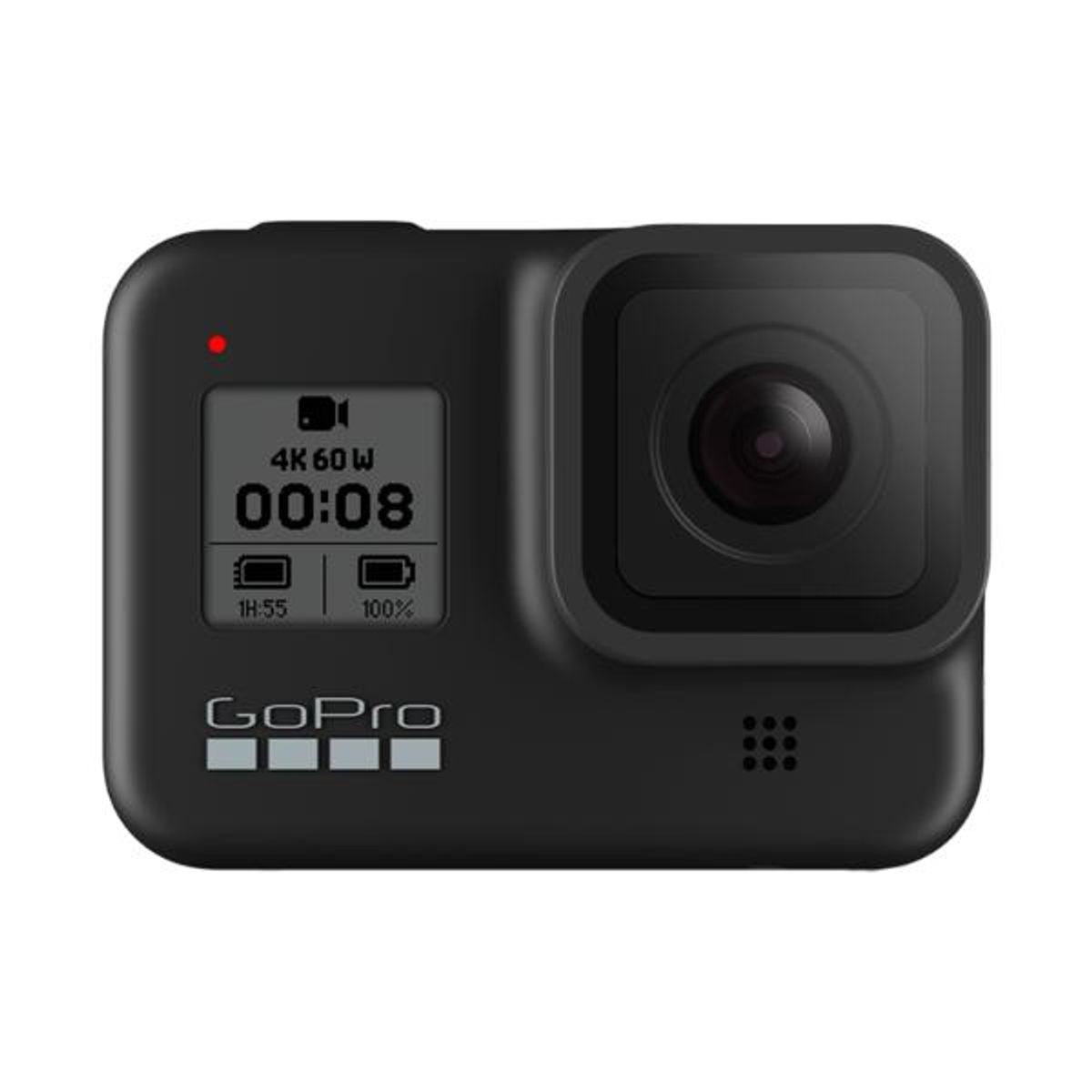 GOPRO - GOPRO HERO 8 Black  Cámara Deportiva 2"LCD / 12Mp/ 4K60/ VGA / GOPRO