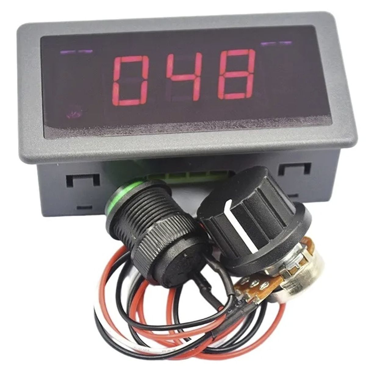 GENERICO - Controlador Regulador Velocidad Motor Dc 6-30v Dc 12v 24v