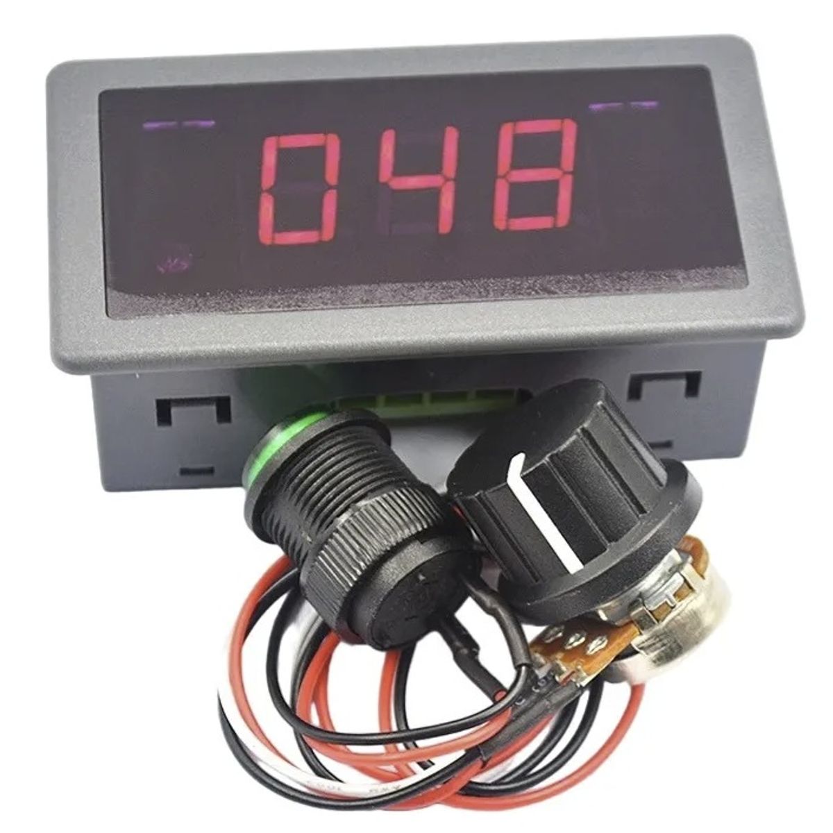 GENERICO - Controlador Regulador Velocidad Motor Dc 6-30v Dc 12v 24v