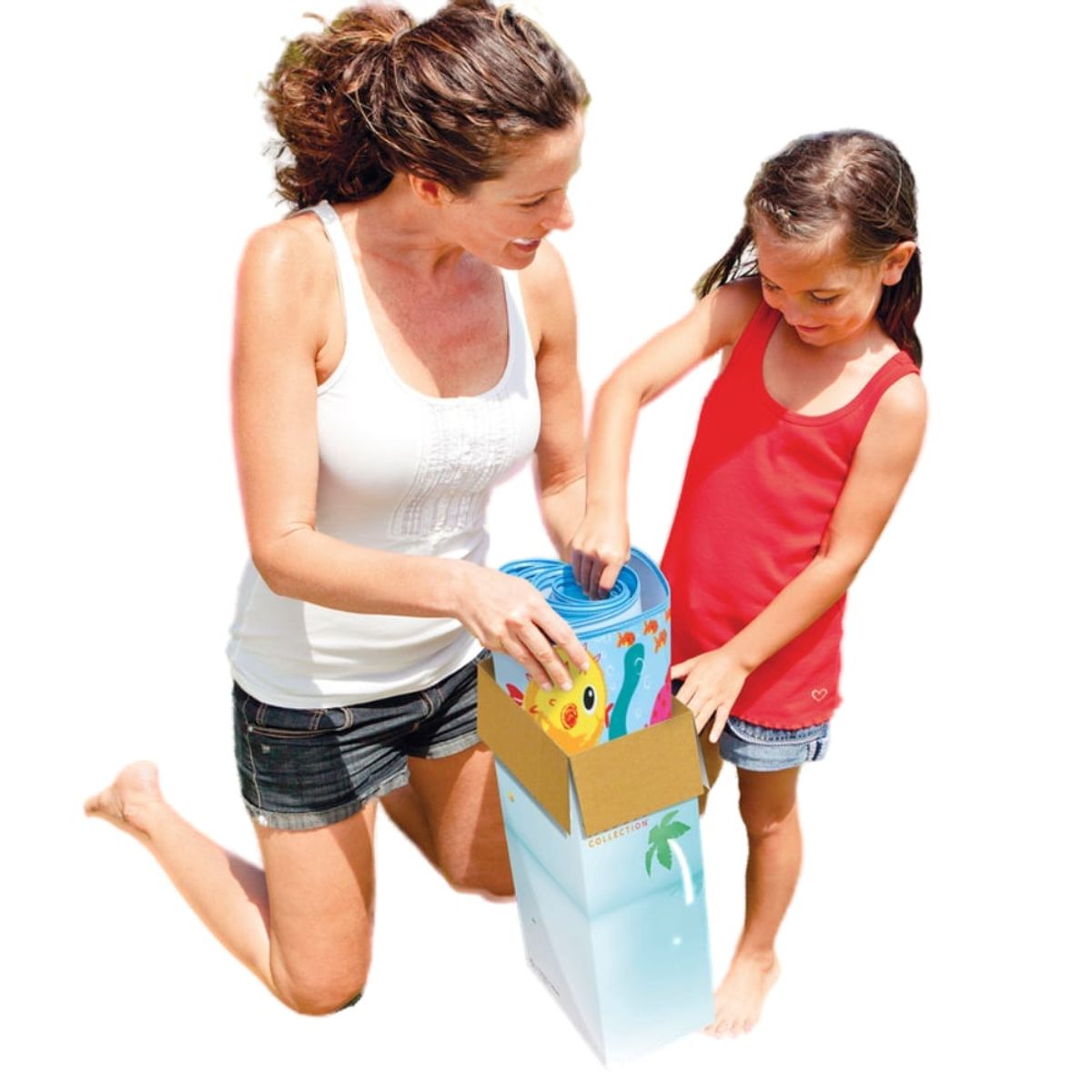 INTEX - Piscina Semi Rígida INTEX Deep Blue Sea Snapset 244 x 46 cm, 2.040L