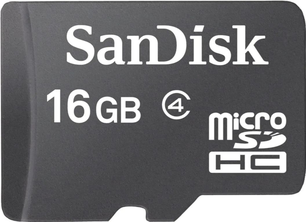 Memoria Micro Sd Hc 16gb Clase 4 + Adaptador Sd