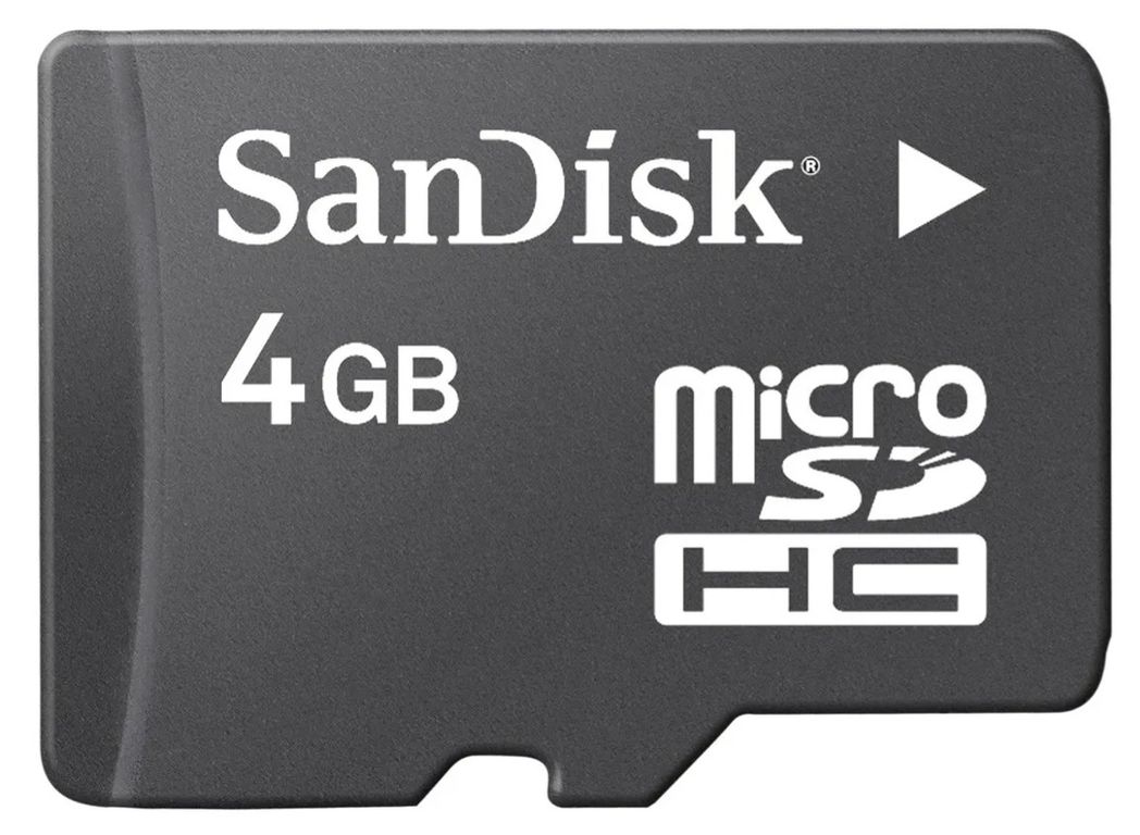 Memoria Micro Sd Hc 4gb Clase 4 + Adaptador Sd