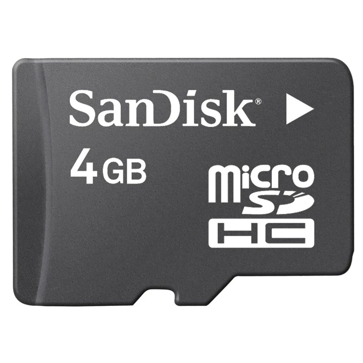SANDISK - Memoria Micro Sd Hc 4gb Sandisk Clase 4 + Adaptador Sd
