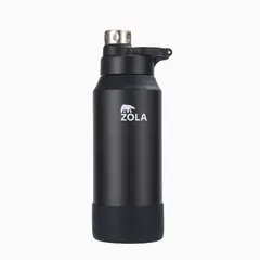 ZOLA OUTDOORS - Botella Térmica 1000 ML HIKERS NEGRO