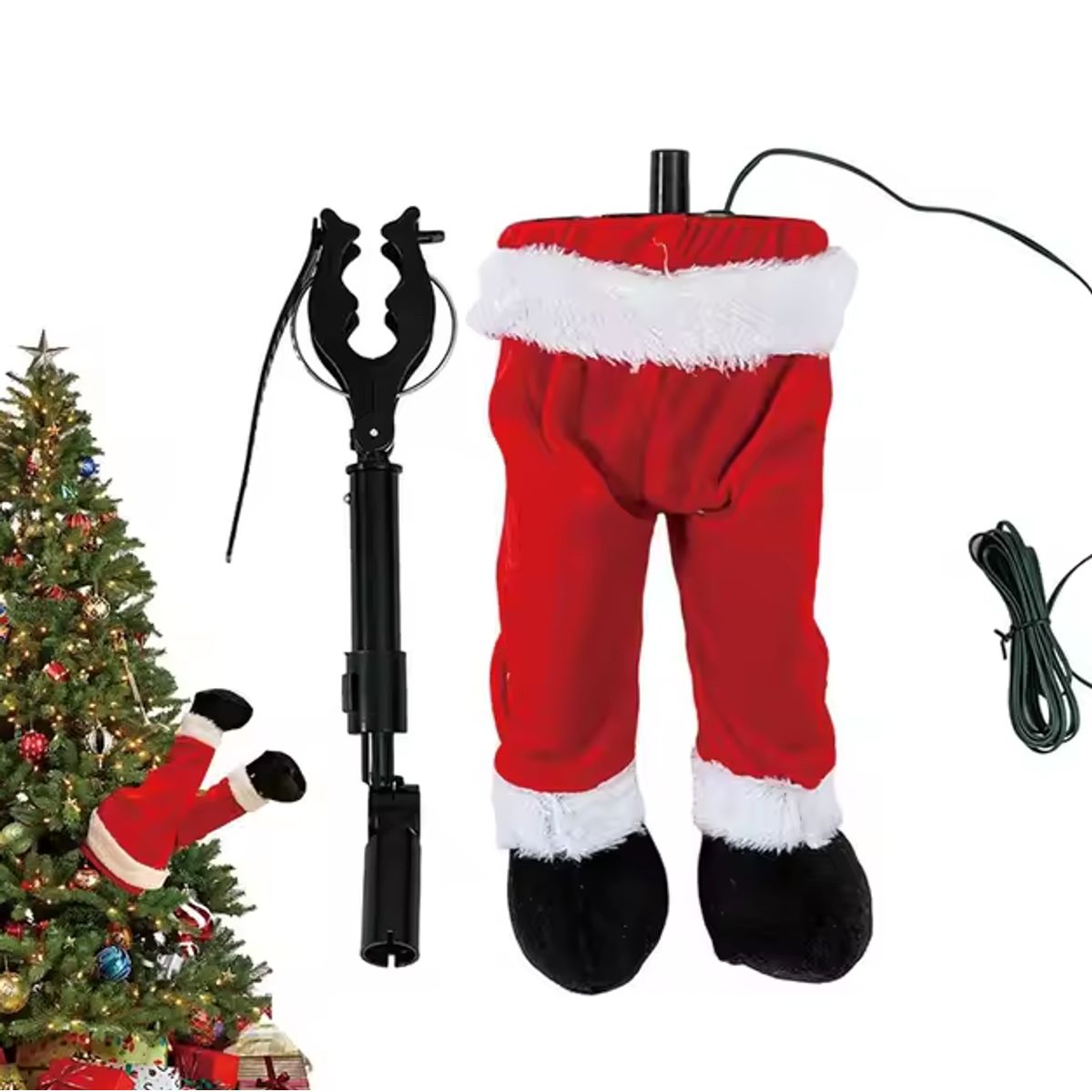 HAZ TU CLICK - Decoración Piernas Viejo Pascuero Móviles Arbol De Navidad