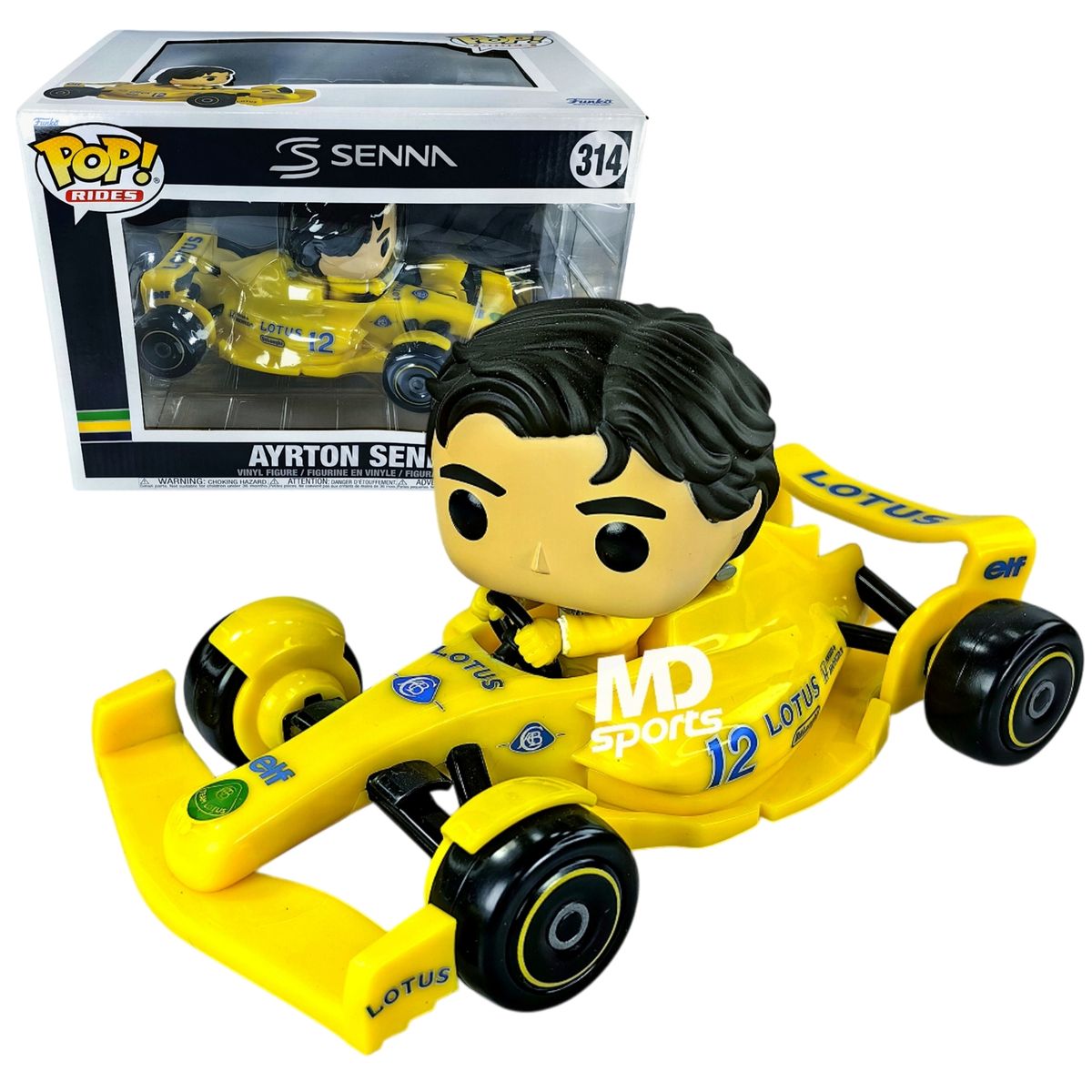 FORMULA 1 - Funko Pop Rides #314 Formula 1 Lotus Ayrton Senna
