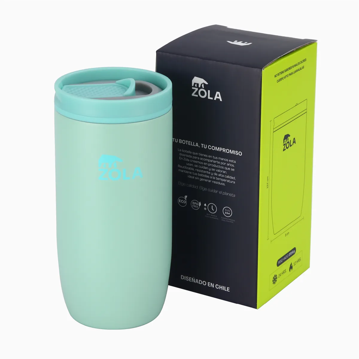 ZOLA OUTDOORS - VASO TÉRMICO MUG 425 ML ZOLA OUTDOORS CALYPSO