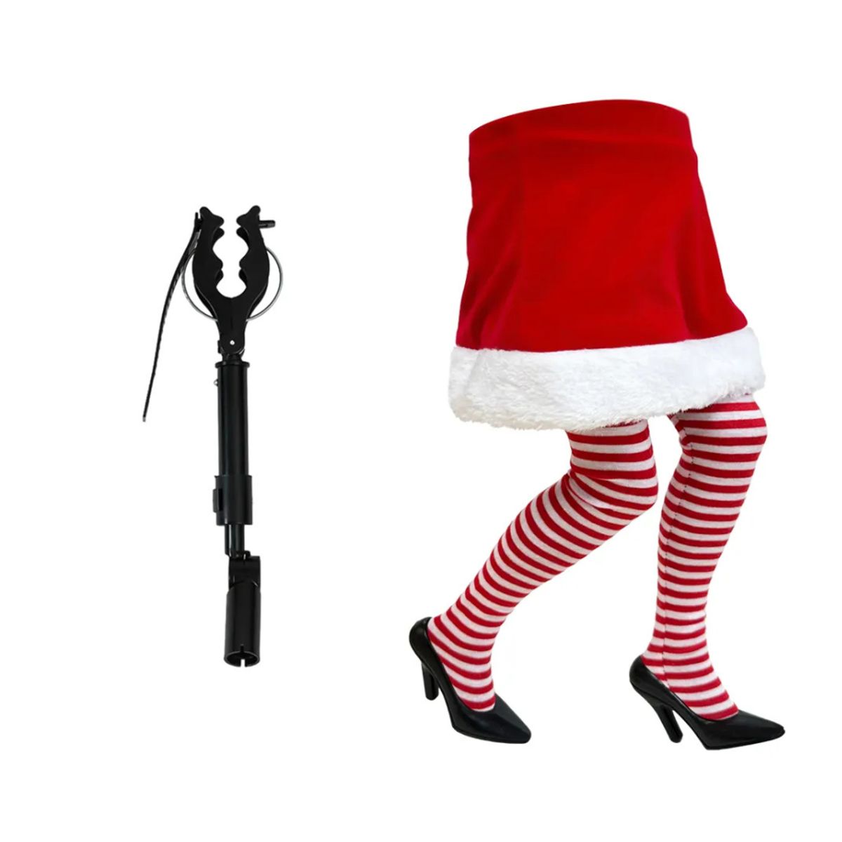 HAZ TU CLICK - Decoración Piernas Tacones Santa Móviles Arbol De Navidad