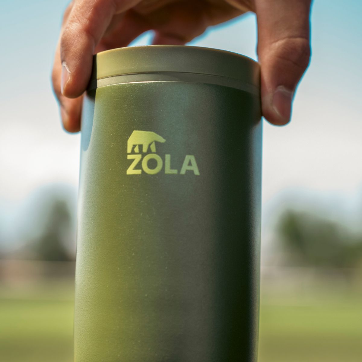 ZOLA OUTDOORS - VASO TÉRMICO MUG 425 ML ZOLA OUTDOORS VERDE