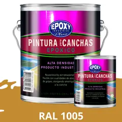 EPOXY - PINTURA EPÓXICA 2K CANCHAS DEPORTIVAS - KIT GALON RAL 1005