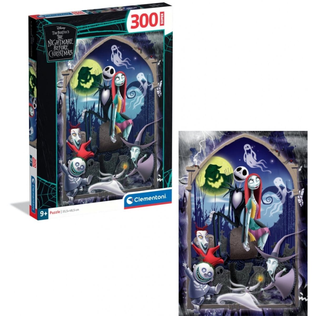CLEMENTONI - CLEMENTONI 21743 PUZZLE 300 PIEZAS NIGHTMARE BEFORE