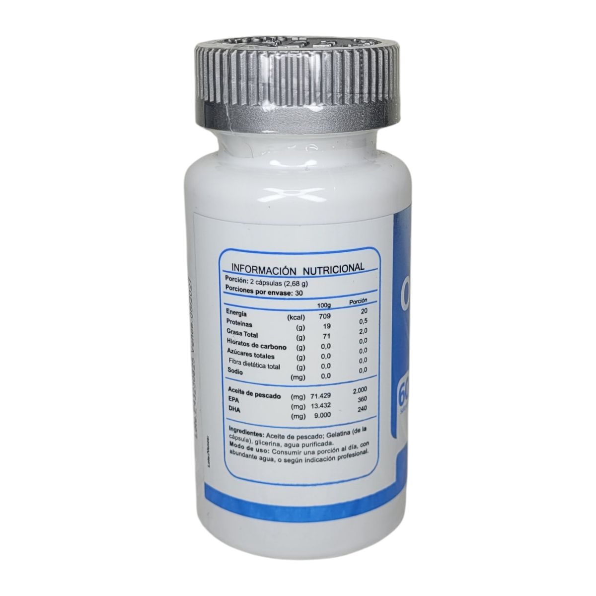 FNL - Omega 3 DHA FNL Concentrado Salud Cardiovascular Cerebral