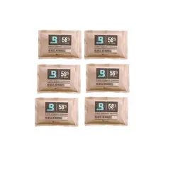GENERICO - 6 Sobres Boveda Pack 58pct 67gr Control Humedad 2 Vias