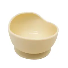 KEEP TITANIO - Bowl Silicona Beige Ventosa Kido Toddler