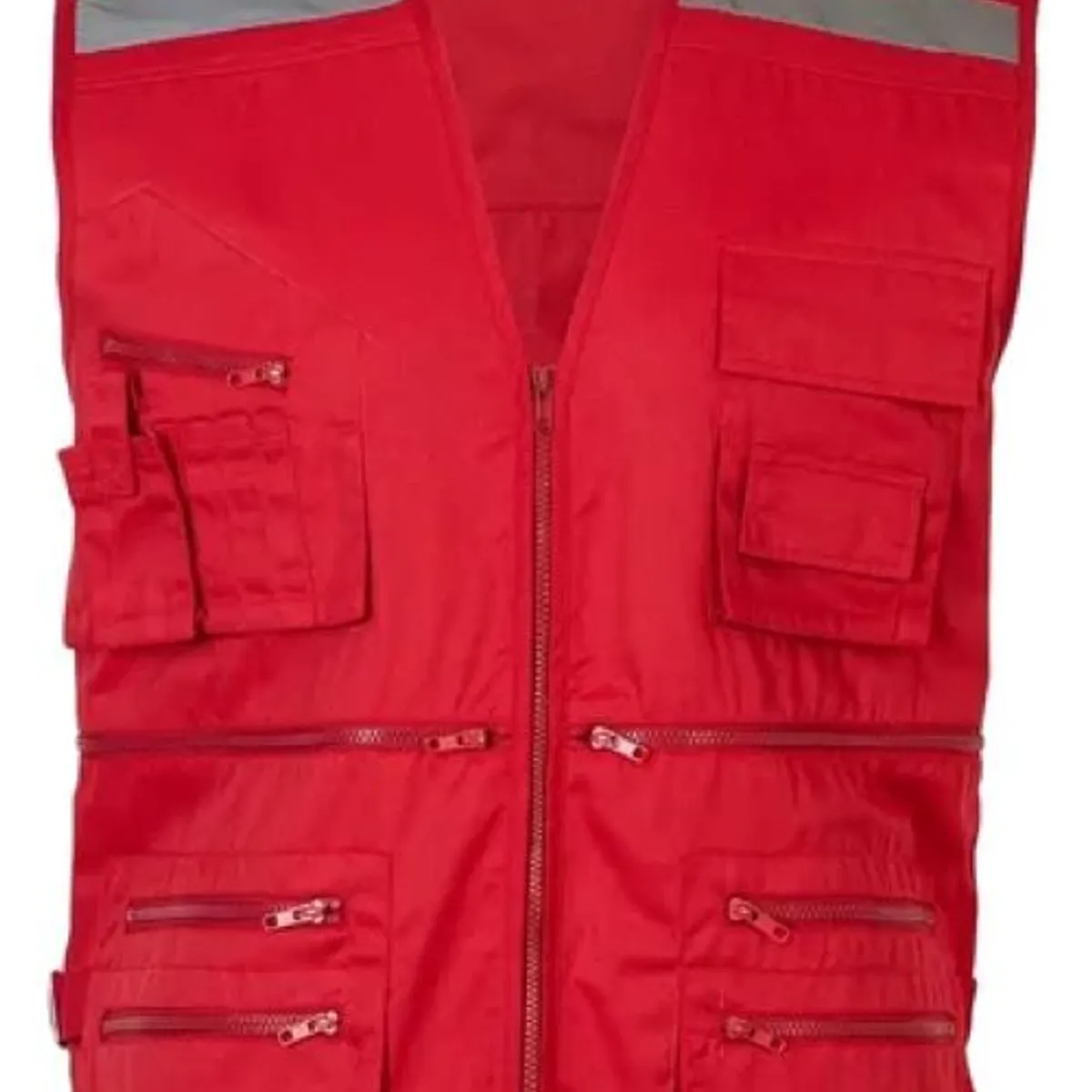 ACTIVEX - Chaleco Geólogo Poplin Rojo