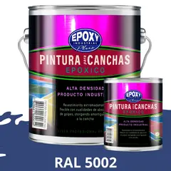 EPOXY - PINTURA EPÓXICA 2K CANCHAS DEPORTIVAS - KIT GALON RAL 5002