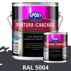 EPOXY - PINTURA EPÓXICA 2K CANCHAS DEPORTIVAS - KIT GALON RAL 5004