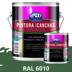 EPOXY - PINTURA EPÓXICA 2K CANCHAS DEPORTIVAS - KIT GALON RAL 6010
