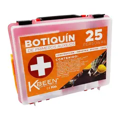 KBEEN - Botiquín Primeros Auxilios 25 Personas