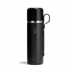 HYDRO FLASK - Termo Hot Flask And Cup 828Ml Negro Hydroflask